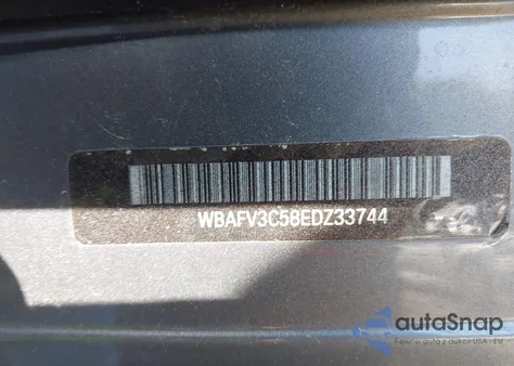 2014 BMW 535D xDrive из США, поврежденный, VIN WBAFV3C58EDZ33744